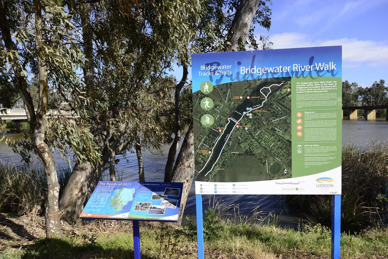 24Hour Check-In Motels- Bridgewater Motel Bridgewater On Loddon Buitenkant foto